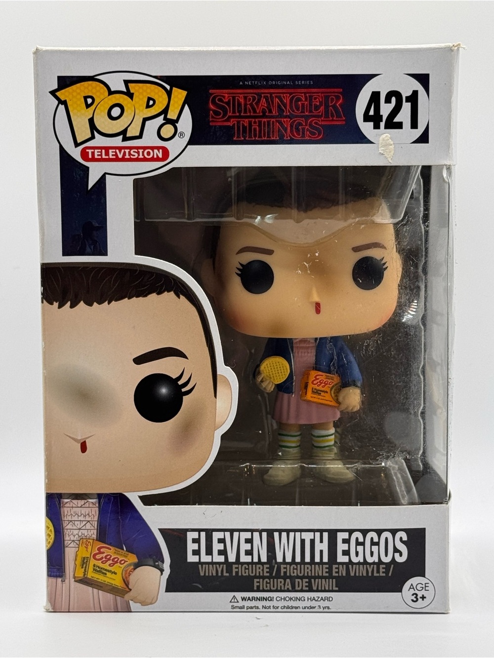 NWT Funko Pop Television Stranger Things Season 1 Eleven with Eggos (421)